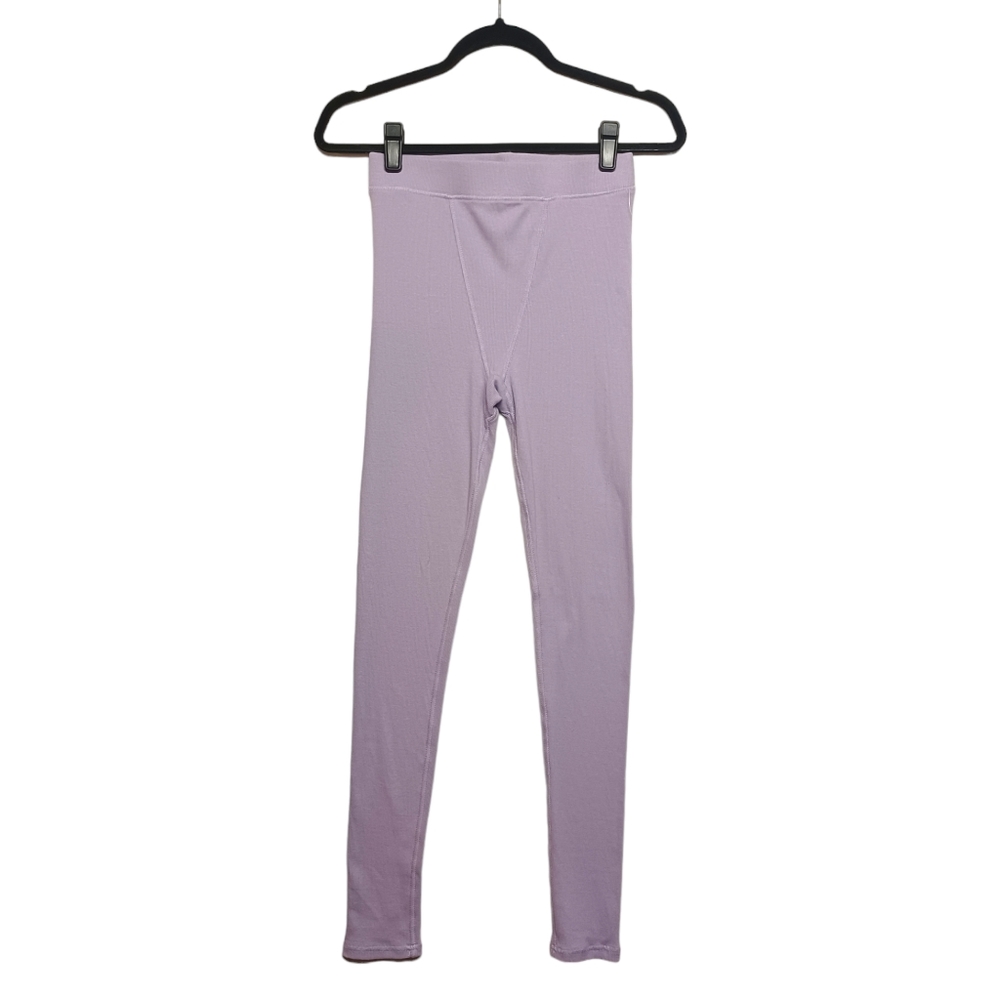 LA HEARTS BY PACSUN LOUNGE Lilac Purple Pull On Thermal Like Leggings Small NWT